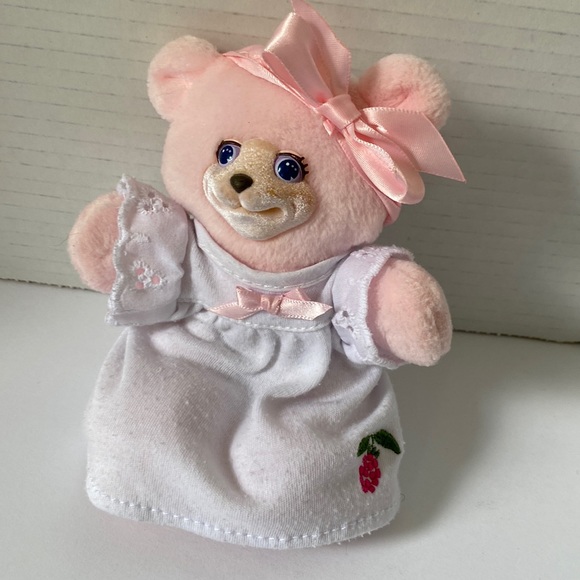Fisher Price Briarberry Bears Baby Anna Pink Teddy Bear Plush - Picture 1 of 6